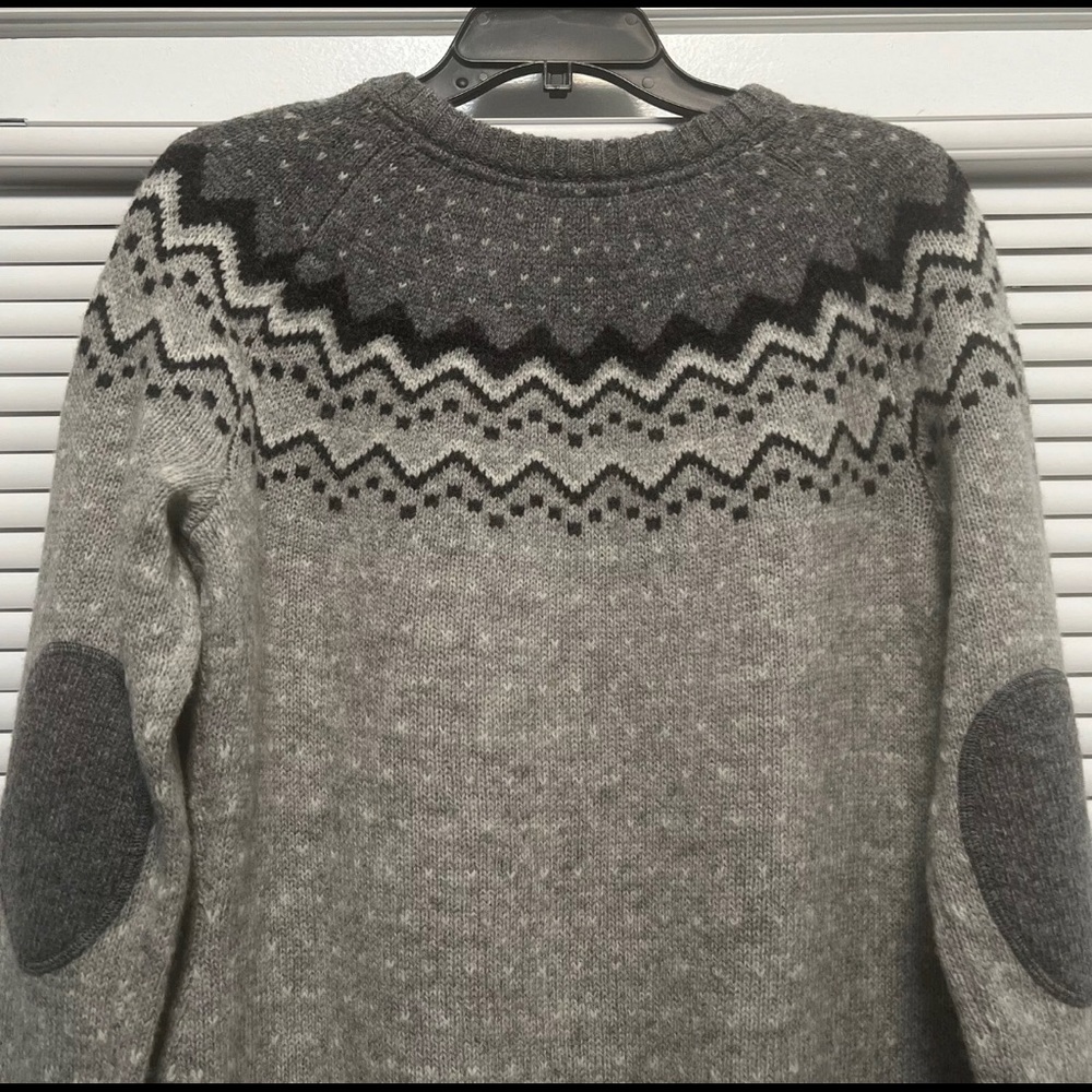 Fjallraven Ovik Knit Gray women's sweater - medium